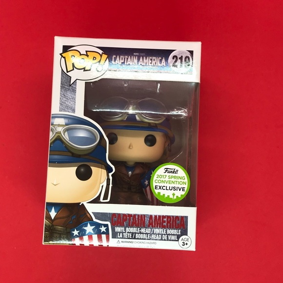 Funko 219 Captain America Funko Pop #219 Captain America The First